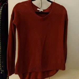 Madewell Red/Orange Sweater